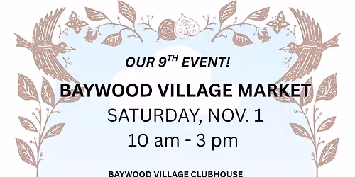 Baywood Village Fall Market