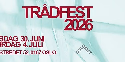 TR\u00c5DFEST: H\u00e5ndverksfestival for alle!