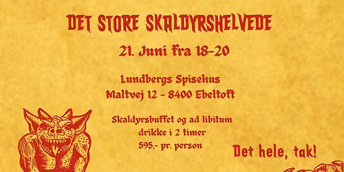 DET STORE SKALDYRSHELVEDE - 21. juni\ud83e\udd9e\ud83e\udd90\ud83e\udd91\ud83e\uddaa\ud83d\udc1a