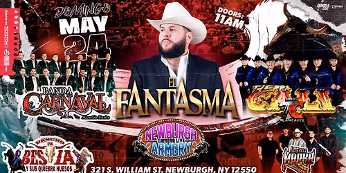 05.24.2026 - FANTASMA - NEWBURGH