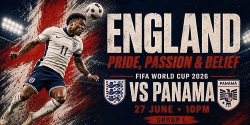 FREEZE : England vs Panama : kick off 10pm 