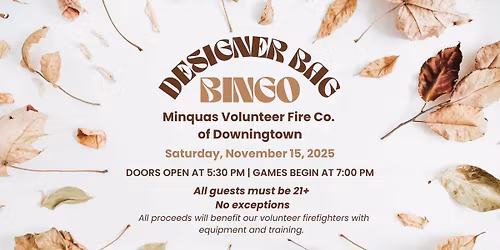 Designer Bag Bingo