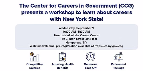 Hempstead Workshop: Civil Service Careers & NY HELPS