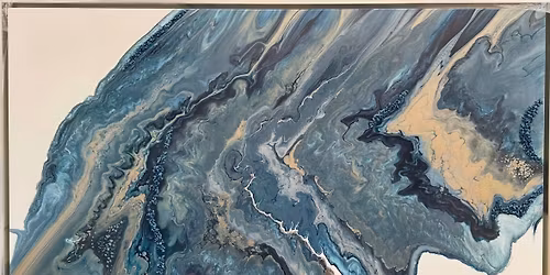 Arts Bonita - Large Canvas Fluid Art workshop 