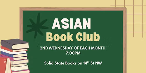 Asian Book Club at Solid State Books 14th Street