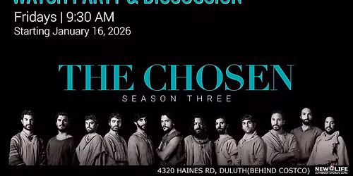 "The Chosen" S3 Watch Party & Discussion