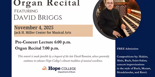 Organ Recital - David Briggs