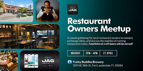 Hey! JAG - Restaurant Owners Meetup