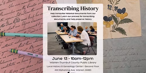 Transcribing History Workshop