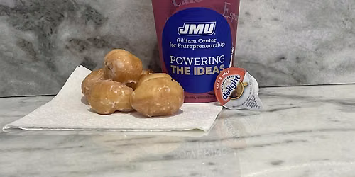 Open Coffee with Brett McLaren ('04)  +  Student-Made at JMU Pop-up Sale