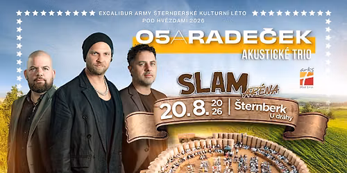 SLAM AR\u00c9NA 2026 - O5 a Rade\u010dek akustick\u00e9 trio