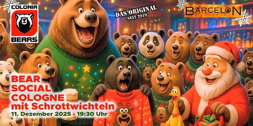 74. BEAR SOCIAL COLOGNE & SCHROTTWICHTELN 2025
