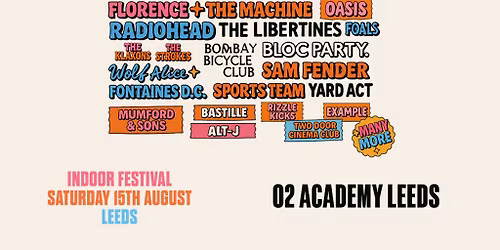 Allday Indie Indoor Festival - Leeds