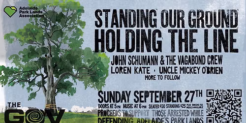John Schumann Fundraiser Concert: HOLDING THE LINE