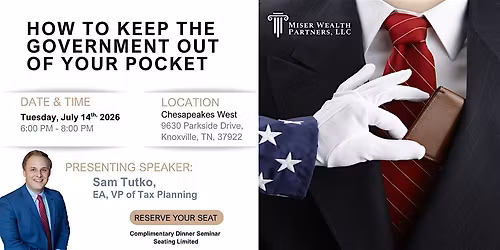 How to Keep the Government Out of Your Pocket