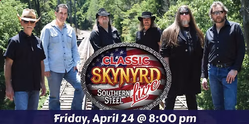 Skynyrd performed by Southern Steel at Havana New Hope