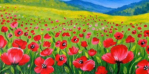 Paint Night- Blueridge Poppies @ Bebop Bottle Shop