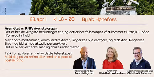 Velkommen til \u00e5rsm\u00f8tet 2026!