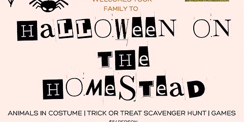 Halloween on the Homestead \ud83d\udc07\ud83e\udebf\ud83d\udc16\ud83d\udc10\ud83d\udc7b\ud83c\udf83