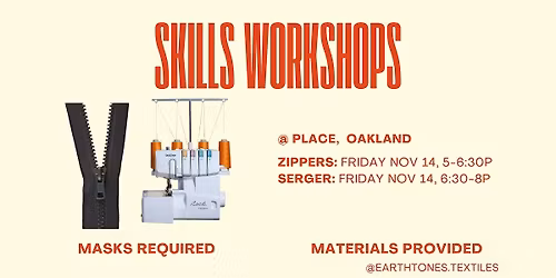Garment Skills Workshops (Nov\/Dec 2025)