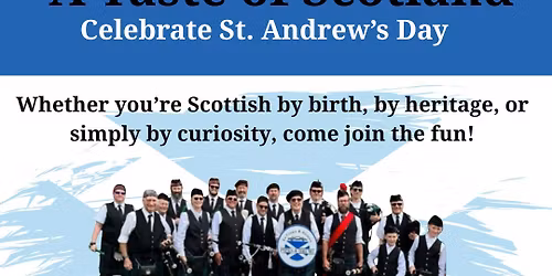A Taste of Scotland (Free Event)