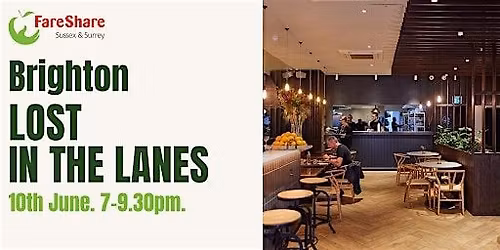 Seasonal Surplus Supper Club - FareShare Sussex & Surrey