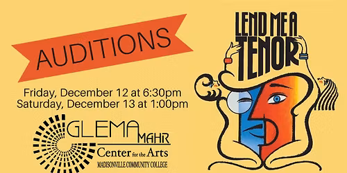 Auditions: Lend Me a Tenor