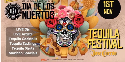 #HalloweenWeekend: Dia De Los Muertos Tequila Festival