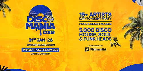 Discomania DXB at Barasti Dubai
