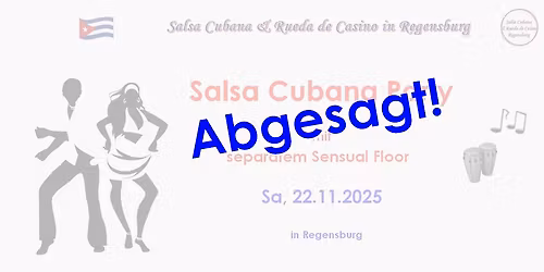 ** Salsa Cubana Party ** mit extra Sensual Floor