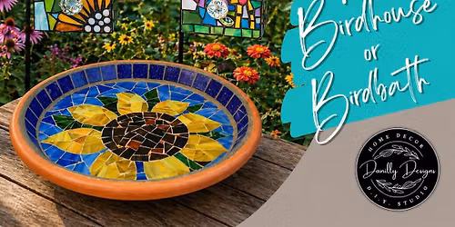 6\/3\/2026 Mosaic Bird Houses @6:00PM