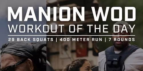 Manion WOD