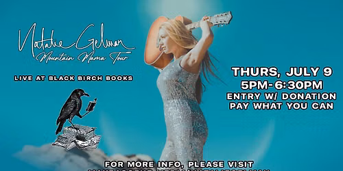 Natalie Gelman Live at Black Birch Books