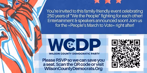 We the People Rally & America 250, Our Way