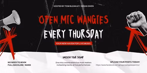 Wangies Thursday Night Jam\/Open Nights