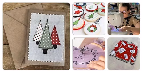 Festive Free Motion Stitching Workshop