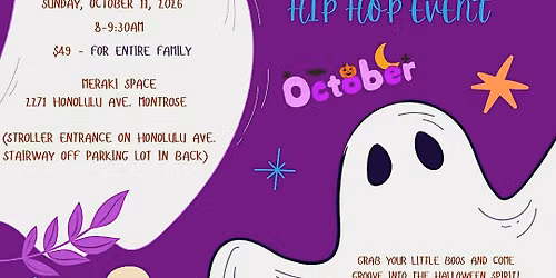 Little Boos & Big Moves - A Family Halloween Event