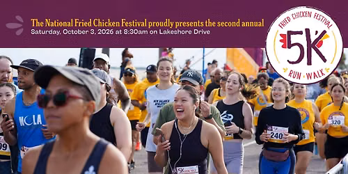 2nd Annual National Fried Chicken Festival 5K Run\/Walk