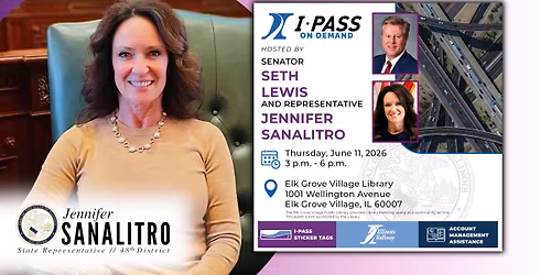 Rep. Sanalitro\u2019s IPASS on Demand Event w\/ Sen. Lewis