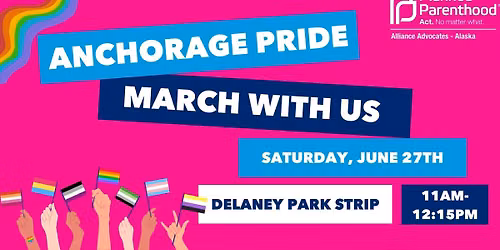 Walk in the Anchorage Pride Parade with Us!