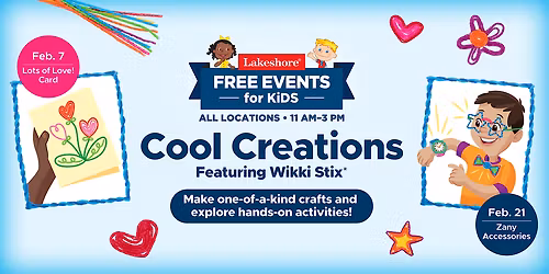 Free Kids Event: Cool Creations Featuring Wikki Stix\u00ae (Boise)