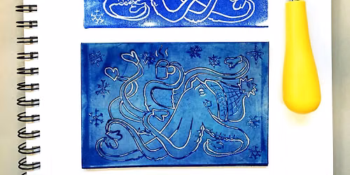 Holiday Block Printing