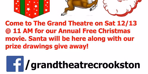 Santa & a Movie at The Grand Theatre