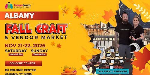 Albany Fall Craft and Vendor Market