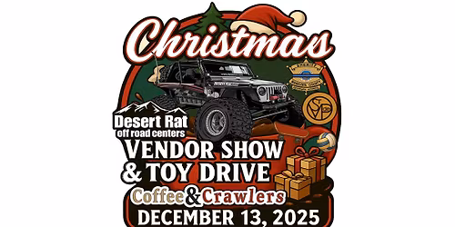 TOY DRIVE + Vendor Show December Coffee & Crawlers
