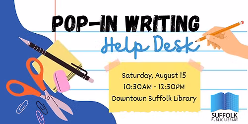 Pop-In Writing Help Desk [IN-PERSON]