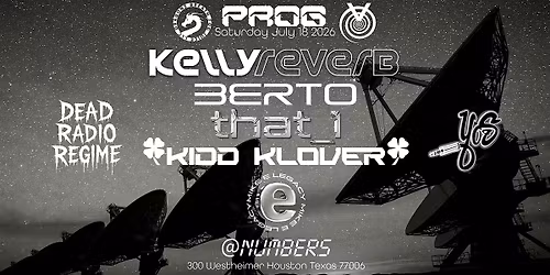 VOXHTX presents PROG w\/ BERTO & Kelly Reverb