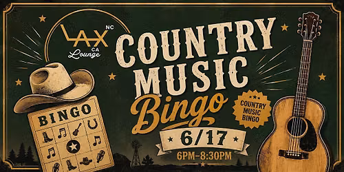 Country Music Bingo
