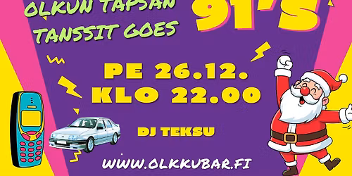 Olkun tapsan tanssit goes 91\u00b4s