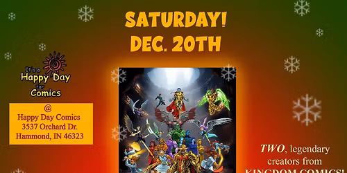 Kingdom Comics signing